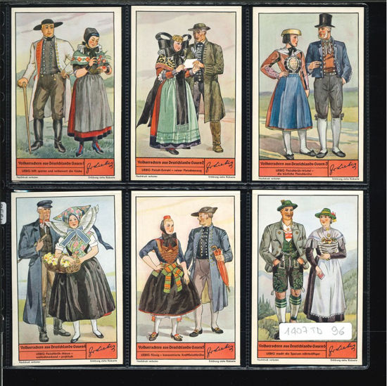 Immagine di 1396 - COSTUMI FOLKLORISTICI TEDESCHI-TEDESCA