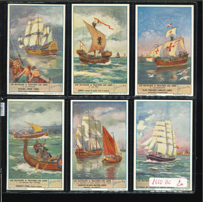 Immagine di 1582 - BATTELLI ATTRAVERSO I TEMPI --BELGA