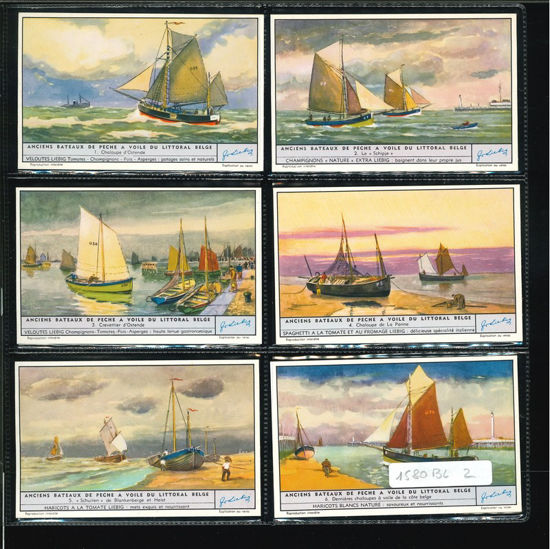 Immagine di 1583 - ANTICHI BATTELLI DA PESCA A VELA-BELGA