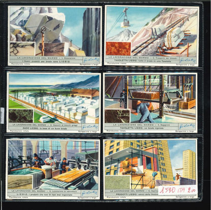 Immagine di 1594 - LA LAVORAZIONE DEL MARMO-ITALIANA