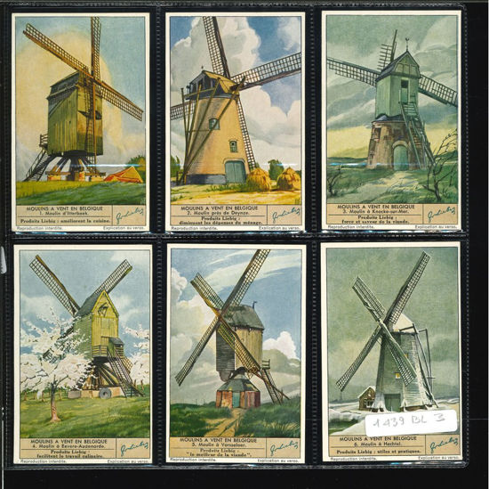 Immagine di 1441 - MULINI A VENTO IN BELGIO --BELGA