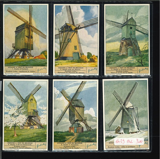 Immagine di 1441 - MULINI A VENTO IN BELGIO --BELGA