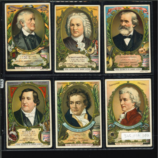 Immagine di 374 - COMPOSITORI CELEBRI (grandi medaglioni)-ITALIANA