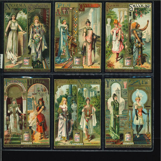 Immagine di 329 - ALFABETO 1° (donne) 12 fig.-BELGA