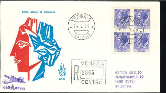 Immagine di 287it - ITALIA TURRITA £.55 VAL 1