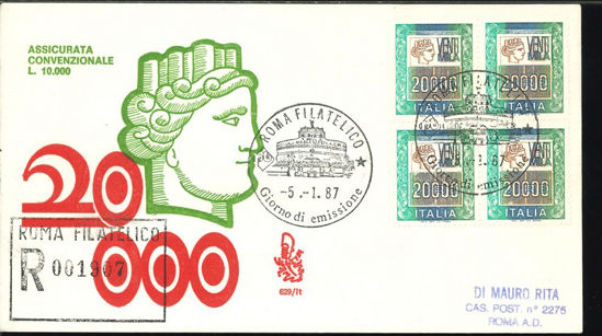 Immagine di 629it - ALTO VALORE £. 20.000 VAL 1