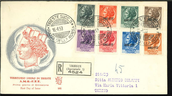 Immagine di 185 - ITALIA TURRITA 8v.