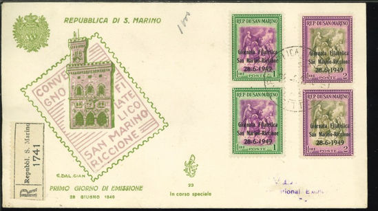 Immagine di 23 - CONGRESSO FILATELICO val. 1