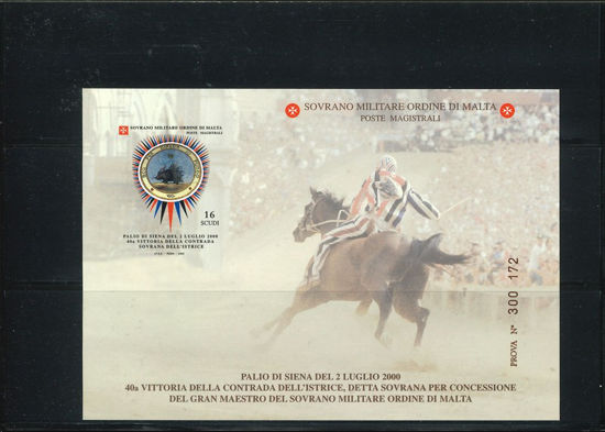 Immagine di 62 - PALIO DI SIENA VAL. 1  P R O V A DI STAMPA