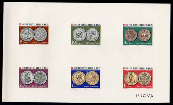 Immagine di 56 - ANTICHE MONETE VAL. 6  P R O V A DI STAMPA