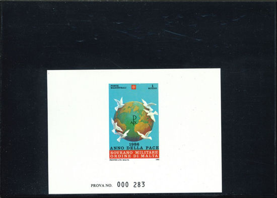 Immagine di 258 - ANNO PACE VAL. 1  P R O V A DI STAMPA