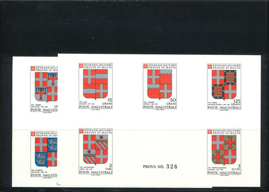 Immagine di 301 - STEMMI 7° VAL. 10  P R O V A DI STAMPA