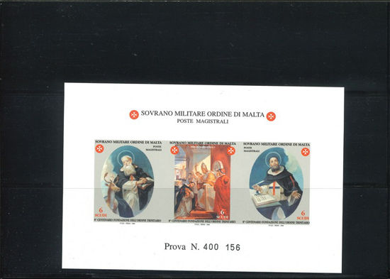 Immagine di 549 - ORDINE TRINITARIO  VAL. 3  P R O V A DI STAMPA