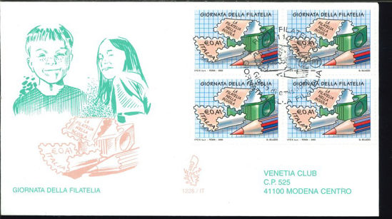 Immagine di 1228it - GIORNATA DELLA FILATELIA val.1