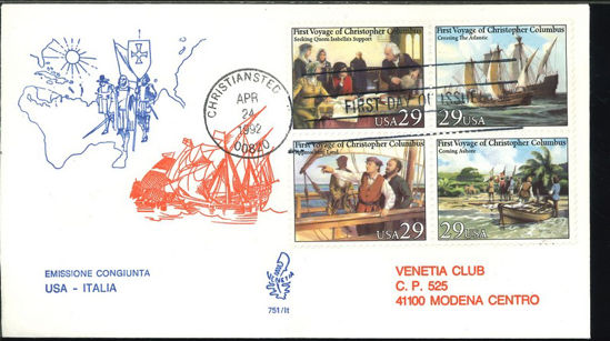 Immagine di 751it - COLOMBO USA-ITALIA