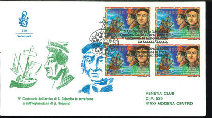 Immagine di 979V - COLOMBO- VESPUCCI VENEZUELA val. 1