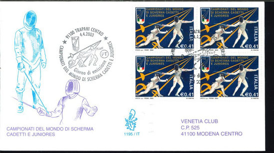 Immagine di 1195it - MONDIALI SCHERMA val.1