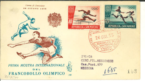Immagine di 249 - MOSTRA FRANC. OLIMPICO val. 1
