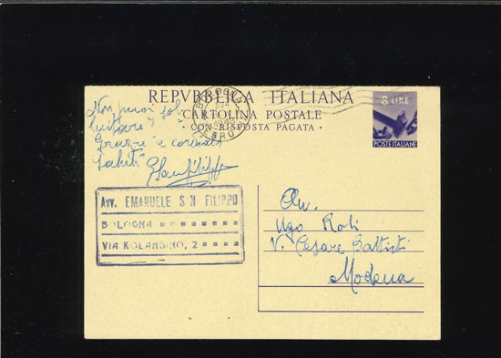 Immagine di 136 - CARTOLINA POSTALE -  C136