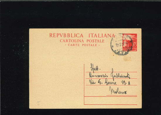 Immagine di 137 - CARTOLINA POSTALE -  C137