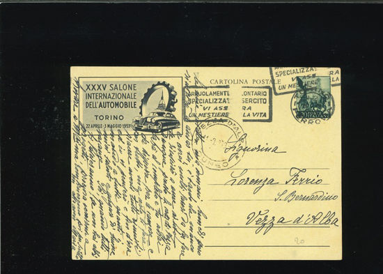 Immagine di 148 - CARTOLINA POSTALE -  C148