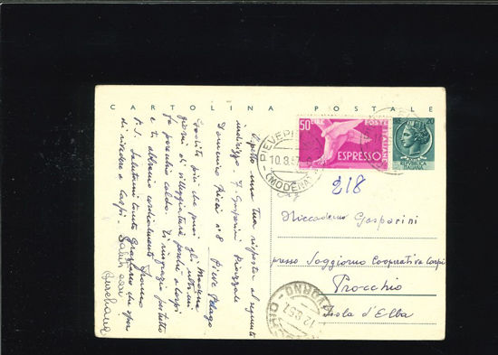 Immagine di 154 - CARTOLINA POSTALE -  C154