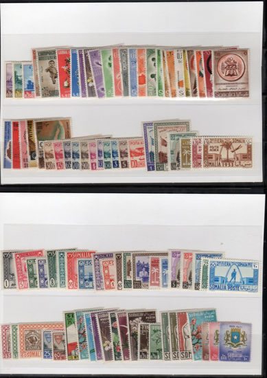 Immagine di SOMALIA ITALIANA COLLEZIONE COMPLETA 1950/1960