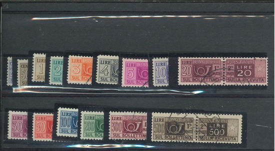 Immagine di 66 - ITALIA REPUBBLICA PACCHI POSTALI RUOTA