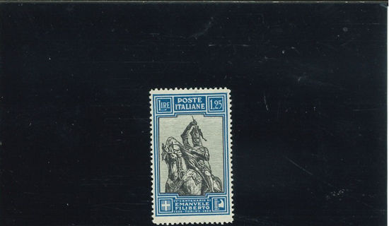 Immagine di 235I - REGNO D'ITALIA FILIBERTO 1,25 DENTELLATURA LINEARE