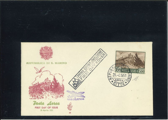 Immagine di 93 - SAN MARINO FDC VENETIA 500 BRUNO N.V.