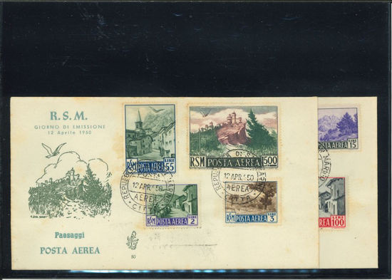 Immagine di 50 - SAN MARINO FDC VENETIA VEDUTE  N.V.